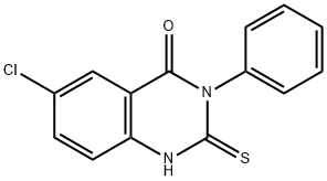 6-CHLORO-3-PHENYL-2-THIOXO-2,3-DIHYDRO-4(1H)-QUINAZOLINONE