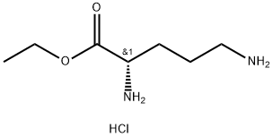 Ethyl L-ornithine dihydrochloride Structural