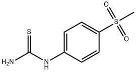 1-(4-methylsulphonylphenyl)thiourea     