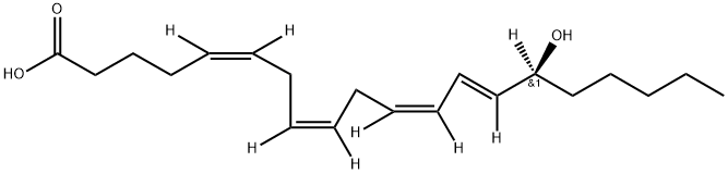 15(S)-HETE-D8 Structural