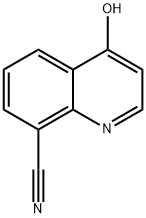 4-HYDROXY-8-CYANOQUINOLINE Structural