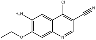 6-AMINO-4-CHLORO-7-ETHOXYQUINOLINE-3-CARBONITRILE