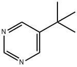 Pyrimidine, 5-(1,1-dimethylethyl)- (9CI) Structural