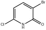 3-BroMo-6-chloropyridin-2-ol Structural