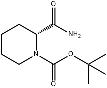 (R)-1-N-BOC-PIPECOLAMIDE
 Structural