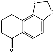 5,6-(METHYLENEDIOXY)-1-TETRALONE Structural