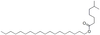 octadecyl isooctanoate Structural