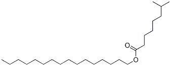 hexadecyl isononanoate Structural