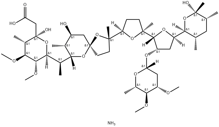 Maduramycin ammonium Structural