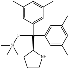 Pyrrolidine,  2-[bis(3,5-dimethylphenyl)[(trimethylsilyl)oxy]methyl]-,  (2S)-