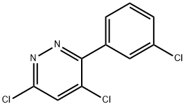 3-(3-CHLOROPHENYL)-4,6-DICHLOROPYRIDAZINE
 Structural