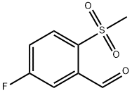 5-FLUORO-2-(METHYLSULFONYL)BENZALDEHYDE
