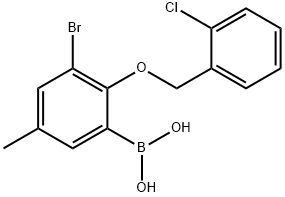 3-BROMO-2-(2'-CHLOROBENZYLOXY)-5-METHYL&