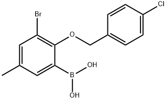 3-BROMO-2-(4'-CHLOROBENZYLOXY)-5-METHYL& Structural