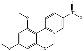 5-NITRO-2-(2,4,6-TRIMETHOXY-PHENYL)-PYRIDINE