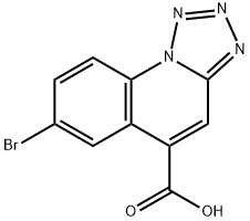 tetrazolo[1,5-a]quinoline-5-carboxylic acid Structural
