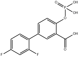 Diflunisal Phosphate Structural