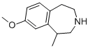 8-METHOXY-1-METHYL-2,3,4,5-TETRAHYDRO-1H-3-BENZAZEPINE Structural