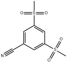 3,5-BIS(METHYLSULFONYL)BENZONITRILE
