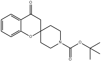 4-OXO-2-SPIRO(N-BOC-PIPERIDINE-4-YL)-BENZOPYRAN
 Structural