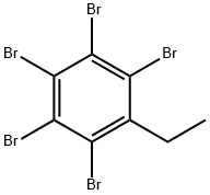 2,3,4,5,6-Pentabromoethylbenzene Structural