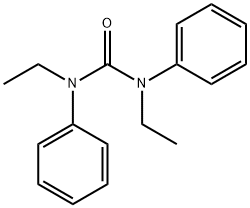 1,3-Diethyl-1,3-diphenylurea Structural Picture