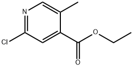 2-Chloro-5-methylpyridine-4-carboxylic acid ethyl ester