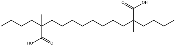 Dodecanedioic acid, 2,11-dibutyl-2,11-dimethyl- Structural