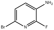 6-BroMo-2-fluoro-pyridin-3-aMine Structural