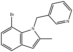 7-BROMO-2-METHYL-1-PYRIDIN-3-YLMETHYL-1H-INDOLE