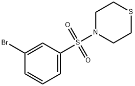 4-(3-BROMO-BENZENESULFONYL)-THIOMORPHOLINE