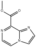 IMIDAZO[1,2-A]PYRAZINE-8-CARBOXYLIC ACID METHYL ESTER Structural