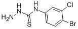 [(4-BROMO-3-CHLOROPHENYL)AMINO]HYDRAZINOMETHANE-1-THIONE