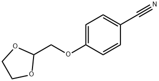 2-(4-CYANO-PHENOXYMETHYL)-[1,3]DIOXOLANE Structural