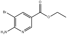 ETHYL 2-AMINO-3-BROMO-5-PYRIDINECARBOXYLATE Structural