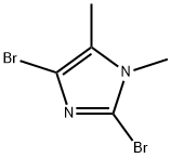 2,4-DIBROMO-1,5-DIMETHYL-1H-IMIDAZOLE Structural