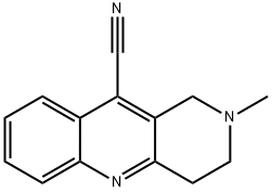 Benzo[b][1,6]naphthyridine-10-carbonitrile,  1,2,3,4-tetrahydro-2-methyl- Structural