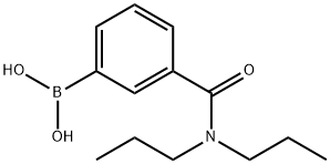 3-(DIPROPYLCARBAMOYL)PHENYLBORONIC ACID Structural