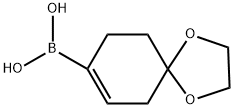 1,4-DIOXA-SPIRO[4,5]DEC-7-EN-8-BORONIC ACID Structural