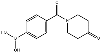 4-(4-OXOPIPERIDINE-1-CARBONYL)PHENYLBORONIC ACID