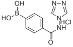 4-((4H-1,2,4-TRIAZOL-4-YL)CARBAMOYL)PHENYLBORONIC ACID, HCL