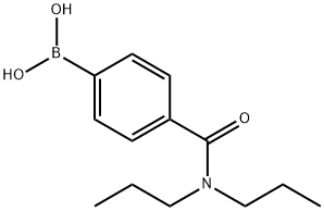 4-(DIPROPYLCARBAMOYL)PHENYLBORONIC ACID Structural