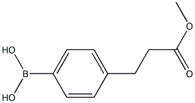 [4-(2-METHOXYCARBONYLETHYL)PHENYL]BORONIC ACID Structural