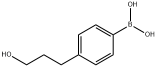 4-(3-HYDROXYPROPYL)BENZENEBORONIC ACID Structural