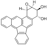 3,4-Dihydroxy-1,2-epoxy 1,2,3,4-tetrahydrodibenzo(a,e)fluoranthene Structural