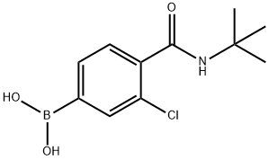 3-CHLORO-4-(N-TERT-BUTYLCARBAMOYL)PHENYLBORONIC ACID