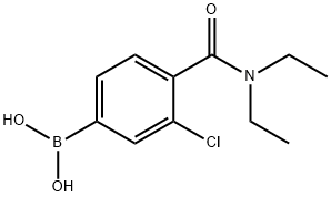 3-CHLORO-4-(N,N-DIETHYLCARBAMOYL)PHENYLBORONIC ACID