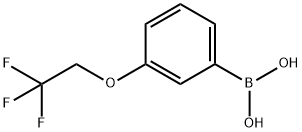 3-(2,2,2-TRIFLUOROETHOXY)PHENYLBORONIC ACID Structural