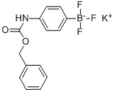 POTASSIUM (4-CBZ-AMINOPHENYL)TRIFLUOROBORATE Structural