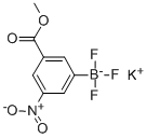 POTASSIUM (3-METHOXYCARBONYL-5-NITROPHENYL)TRIFLUOROBORATE Structural